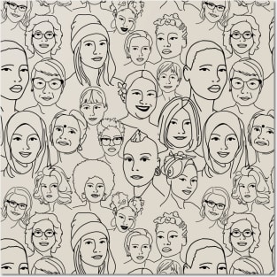 Sisterhood All Over Print Posters and Art